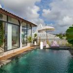 Spacious 4-Bedroom Joglo-Style Villa with Private Pool and Rooftop Rice Field View in Canggu - Yearly Rental