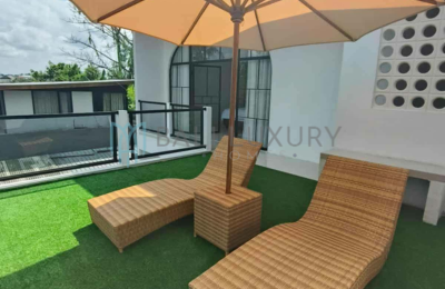 2 Bedrooms Villa with Private Pool and Rooftop Terrace in Munggu - Monthly Rental