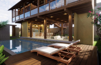 [On Progress] Exquisite 3-Bedroom Wooden Villa in Canggu