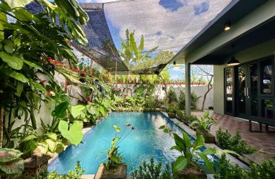 Tranquil 2-Bedroom Villa with Private Pool and Spacious Garden in Lodtunduh, Ubud - Yearly Rental