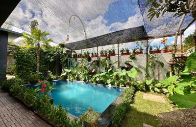 Tranquil 2-Bedroom Villa with Private Pool and Spacious Garden in Lodtunduh, Ubud - Daily Rental