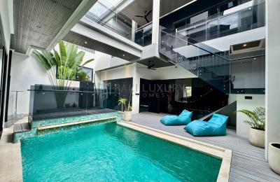 Modern 3-Bedroom Villa with Private Pool and Garage in Munggu - Yearly Rental