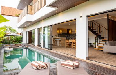 Charming 3-Bedroom Villa with Pool Lounge in Tumbak Bayuh - Yearly Rental