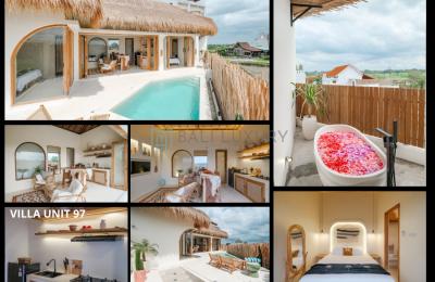 Beautiful 5 Unit Villas With Beautiful View in Munggu - Freehold