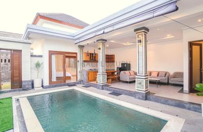 Tropical 2-Bedroom Villa with Private Pool in Canggu - Monthly Rental