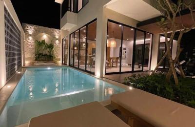 Luxury 3-Bedroom Villa with Jacuzzi and Billiard Table in Ungasan - Monthly Rental