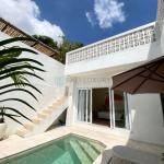 Modern 1 Bedroom + 1 Office with Private Pool and Rooftop Terrace Room Villa in Canggu - Monthly Rental