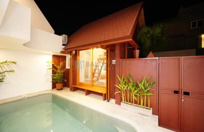 2 Bedrooms + 1 Mezzanine Style Villa with Private Pool in Tumbak Bayuh - Freehold