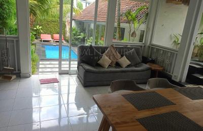 2-Bedroom with Enclosed Living Villa and Private Pool in Babakan Canggu - Monthly Rental